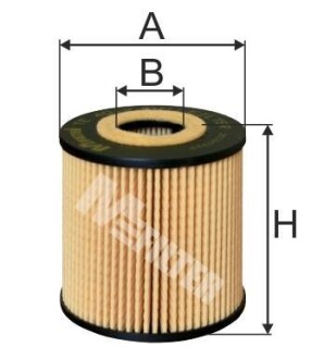 Масляний фільтр - (12758108, 1275810, 1275811) M-FILTER TE 4012 (фото 1)