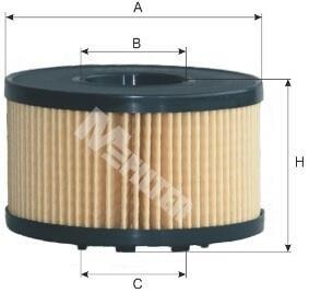 Фільтр оливний - M-FILTER TE624