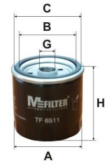 Масляный фильтр - M-FILTER TF 6511