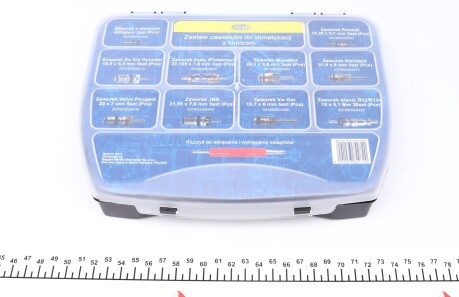 Набір клапанів для кондиціонера з ключом (57 шт.) - MAGNETI MARELLI 007936210050