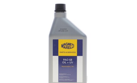 Олива компресорна PAO 68 з UV барвником для R124yf 1 л - MAGNETI MARELLI 007950024850