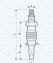 Свеча накаливания - (1001049, 1008792, 1045261) MAGNETI MARELLI 062900008304 (фото 1)