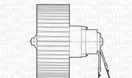 Электродвигатель, вентиляция салона - MAGNETI MARELLI 069401294010