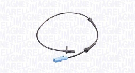 Abs-sen hb psa 208 c3 2008 02/09- - (9805066080, 9805066580) MAGNETI MARELLI 172100165010