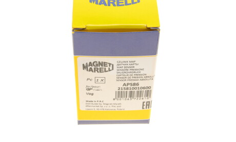 Фото 8 - Датчик тиску наддуву MAGNETI MARELLI 215810010600