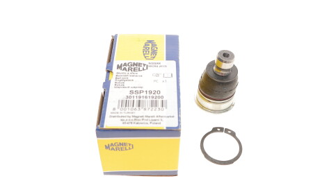 Опора кульова (передня/знизу) Nissan Micra/Note 10- - MAGNETI MARELLI 301191619200