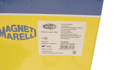Фото 3 - ШРУС MAGNETI MARELLI 302015100229