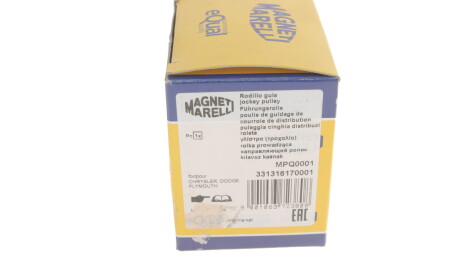 Фото 3 - Обвідний ролик ременя ГРМ MAGNETI MARELLI 331316170001