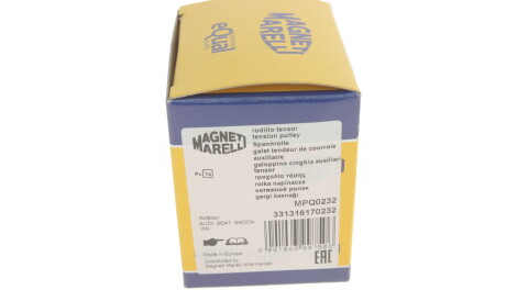 Фото 3 - Ролик ремня приводного MAGNETI MARELLI 331316170232