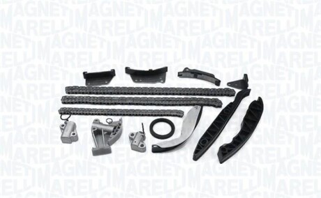 Chain distribution kit - (2132047280, 213204A000) MAGNETI MARELLI 341500000410