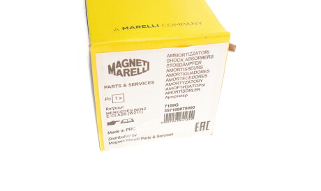 Фото 2 - Стойка амортизатору (амортизатор) MAGNETI MARELLI 357109070000