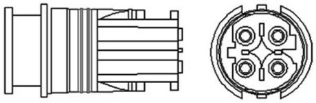 Датчик - (11781247406, 1247406, 1247407) MAGNETI MARELLI 466016355023