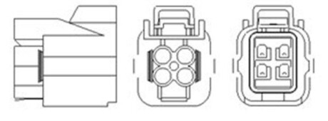 Датчик кисню (лямбда зонд) - (22690AA891, 22690AA831, 22690AA970) MAGNETI MARELLI 466016355155