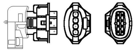 Sonda lambda opel - (855428, 855678, 4803502) MAGNETI MARELLI 466016355162