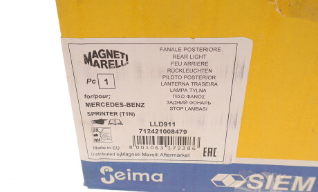 Фото 4 - Задний фонарь MAGNETI MARELLI 712421008479