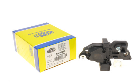 Реле генератора (14V) Opel Astra G/Fiat Albea 96-01 (AMP0282) - (1204289, 5353552, 6204224) MAGNETI MARELLI 940016028200 (фото 1)