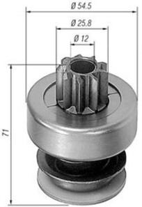 Ведущая шестерня, стартер - (ng20947129, 069911335, 1257680) MAGNETI MARELLI 940113020061