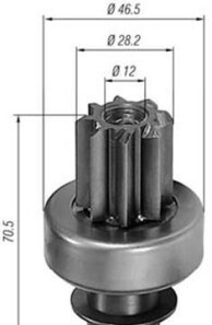 Ведущая шестерня, стартер - (m191T26171) MAGNETI MARELLI 940113020148