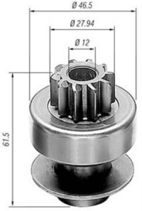 Ведущая шестерня, стартер - MAGNETI MARELLI 940113020165