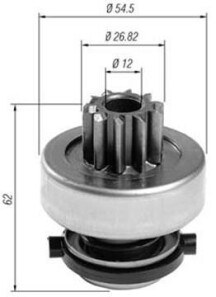 Ведущая шестерня, стартер - MAGNETI MARELLI 940113020398