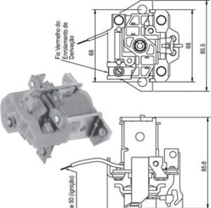 Тяговое реле, стартер - MAGNETI MARELLI 940113050336