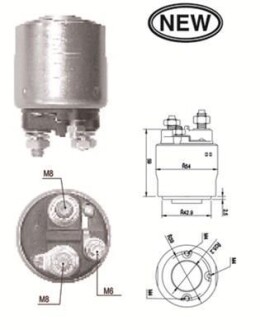 Втягуюче реле стартера - ((BG3A11391AA)) MAGNETI MARELLI 940113050562