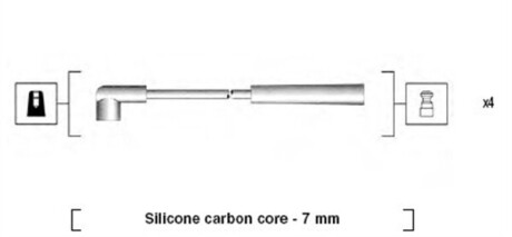 Фото 2 - Провід високовольтний MAGNETI MARELLI 941295050877