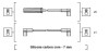 Комплект проводів запалювання CHEVROLET LUMINA, LUMINA APV PONTIAC FIREBIRD, TRANS SPORT 3.1 01.87-09.97 - MAGNETI MARELLI 941318111136 (фото 1)