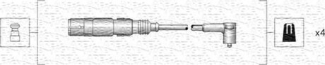 Комплект проводов зажигания - MAGNETI MARELLI 941318111164