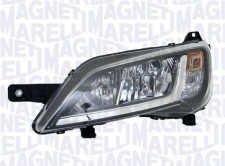 REFLEKTOR FIAT DUCATO/BOXER/JUMPER H7/H7 LE WKгAD CZARNY - (1375101080, 1612041380) MAGNETI MARELLI LPP842 (фото 1)