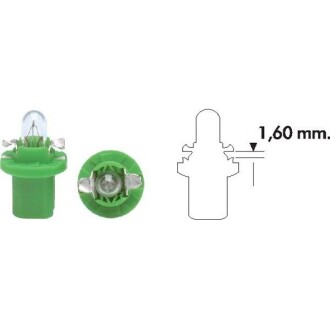 12V 2W Миниавтолампа B8,5d - MAGNETI MARELLI PB5 2W 12V