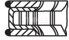 Кольца поршневые 1шт MERCEDES W221 S450 3.5-4.7 =92.9 1.5x1.75x2.5 +0.50 05> - Knecht / Mahle 00524 N1 (фото 3)