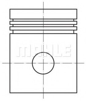 Поршень Opel Astra G/H/Vectra B/C 1.8 16V 95-05 (80.5mm/STD) MAHLE - Knecht / Mahle 012 02 00