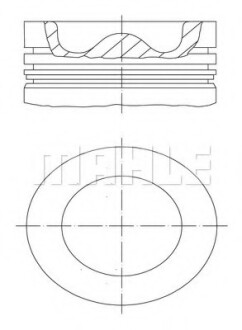 Поршень - Knecht / Mahle 038 43 00