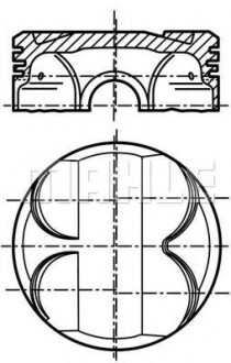 Поршень - Knecht / Mahle 081PI00101000