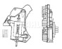 Реостат вентилятора обігрівача MERCEDES C(W202)/CLK(A208)/E(W210)1.8-5.4 93-08 - (05096842AA, 5096842AA, 5096900AA) Knecht / Mahle ABR 24 000P (фото 2)