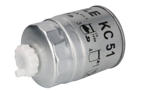 Фото 2 - Паливний фільтр Knecht / Mahle KC 51 (KC51)