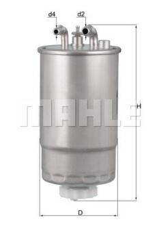 Фото 3 - Топливный фильтр Knecht / Mahle KL 568 (KL568)