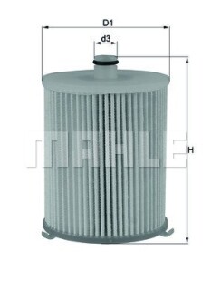 Фото 3 - Паливний фільтр Knecht / Mahle KX 245/4D (KX2454D)