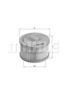 Топливный фильтр - (11988962, 11708554) Knecht / Mahle KX 266D