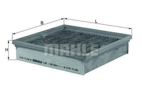 Фильтр, воздух во внутренном пространстве - Knecht / Mahle LAK 148