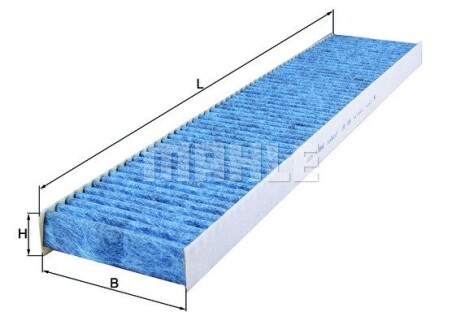 Фото 3 - Фильтр салона Knecht / Mahle LAO226