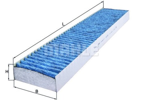 Фото 3 - Фільтр салону Knecht / Mahle LAO242