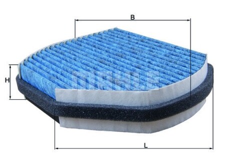 Фото 3 - Фильтр салона Knecht / Mahle LAO 37