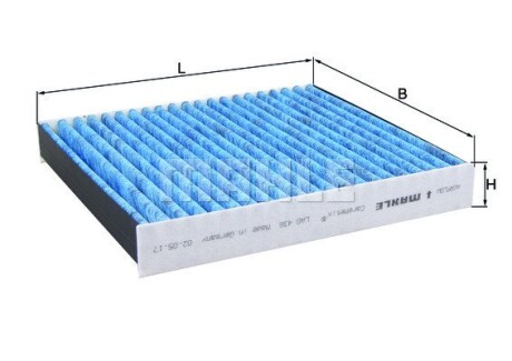 Фото 3 - Фільтр салону Knecht / Mahle LAO 436 (LAO436)