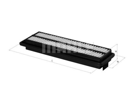 Фото 3 - Воздушный фильтр Knecht / Mahle LX 1947 (LX1947)