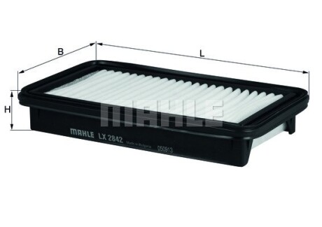 Фото 3 - Воздушный фильтр Knecht / Mahle LX 2842
