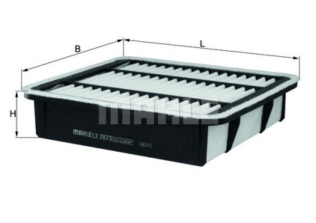 Фото 3 - Повітряний фільтр Knecht / Mahle LX 2873 (LX2873)