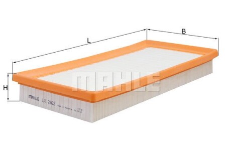 Фото 3 - Воздушный фильтр Knecht / Mahle LX 2962