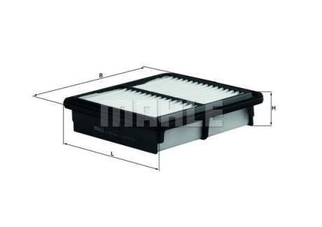 Фото 3 - Воздушный фильтр Knecht / Mahle LX 2973 (LX2973)